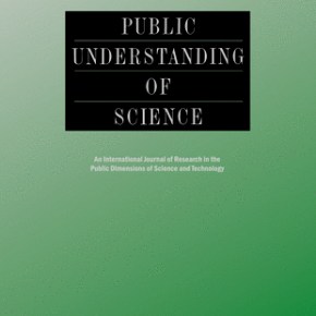 Nuova direzione per la rivista “Public Understanding of&nbsp;Science”